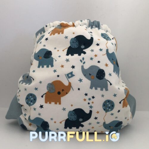 Bébielefánt - csónakos mosható pelenka