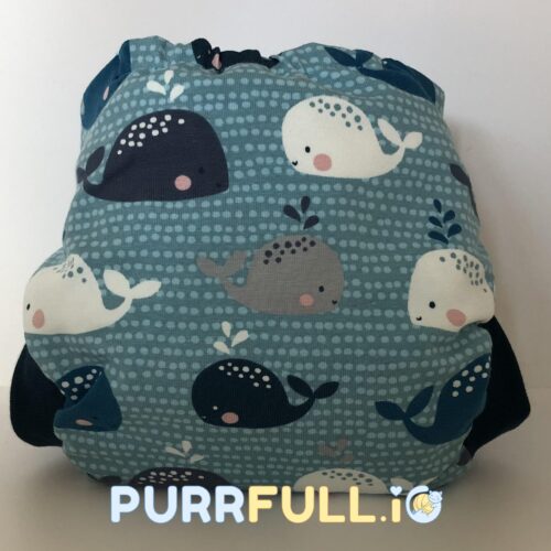 Fiúbálna - csónakos mosható pelenka