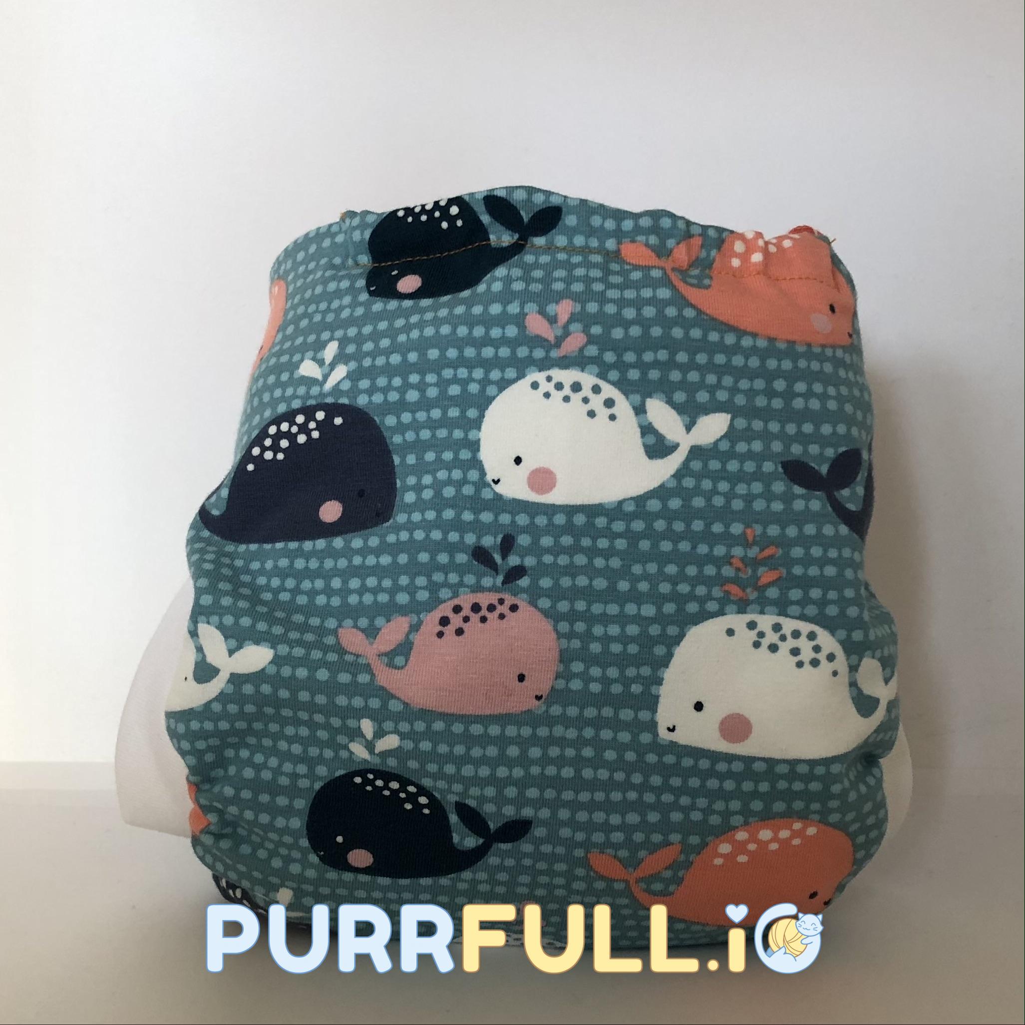 Lánybálna (rózsaszín) - csónakos mosható pelenka Lánybálna - csónakos mosható pelenka