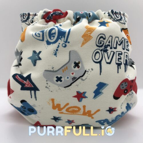 Game over - csónakos mosható pelenka