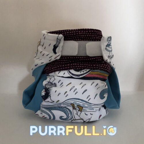 Április bolondja - csónakos mosható pelenka