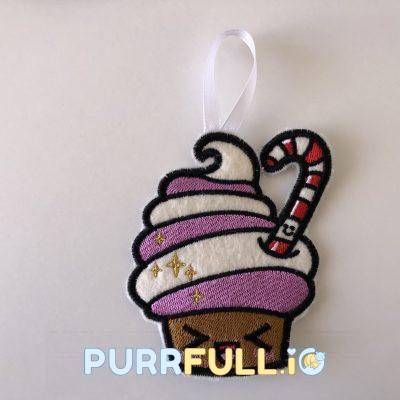 Karácsonyfadísz - Muffin