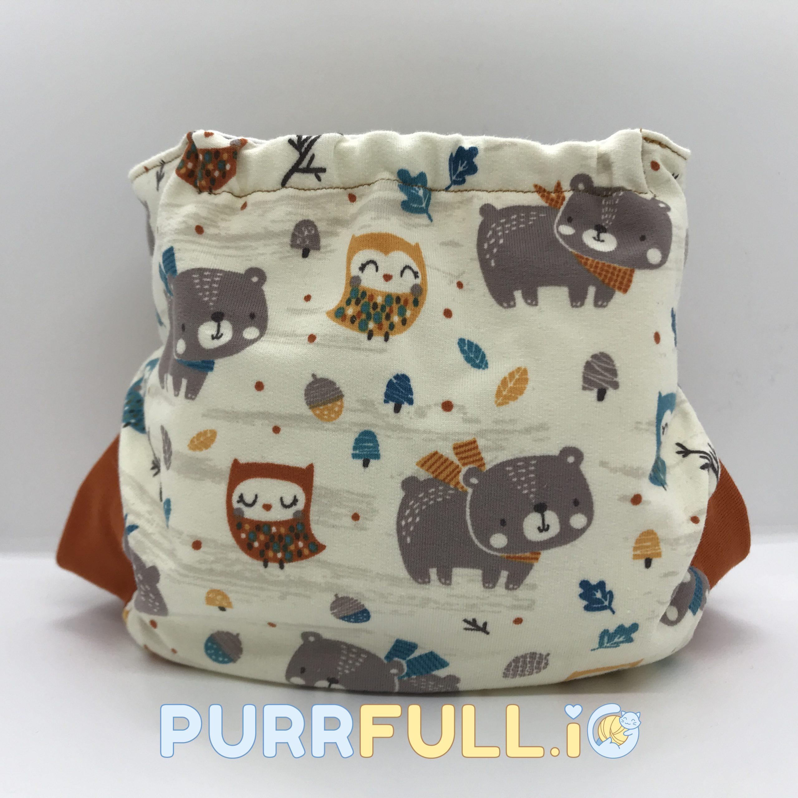 Őszi erdő- csónakos mosható pelenka Őszi erdő- csónakos mosható pelenka