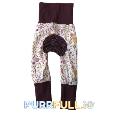 Mezei virágok - nadrág mosható pelenkához