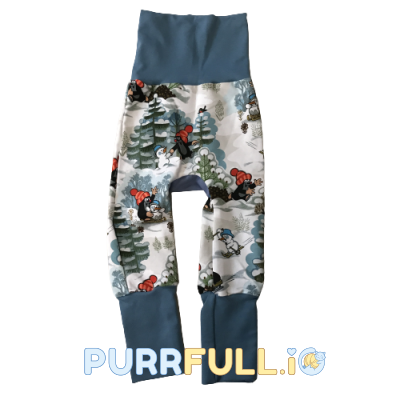 Kisvakond és a hóember - nadrág mosható pelenkához