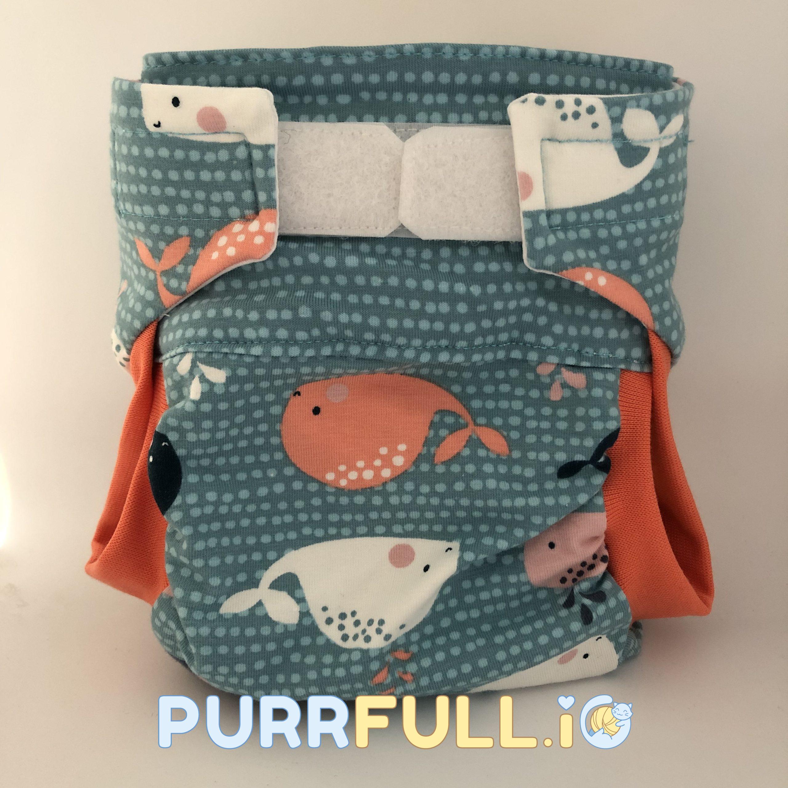 Lánybálna - mosható csónakos pelenka Lánybálna - mosható csónakos pelenka