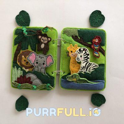 Csendeskönyv - dszungel